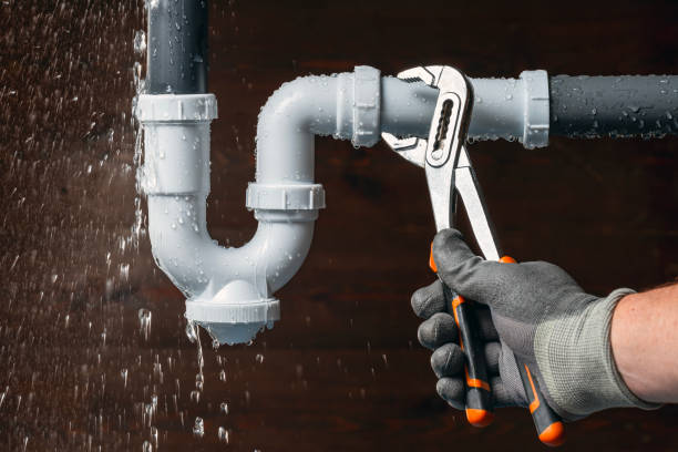 Professional Sewer Line Repair technician working in Sauquoit, NY